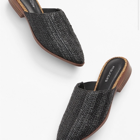 Shoes | Womens Black Mules Size 11 Brand New | Poshmark